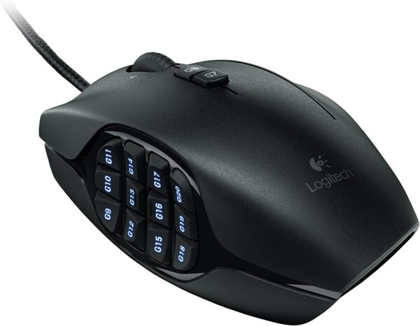 Logitech MMO Gaming Mouse G600, Black